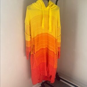 Free People Sunset Hooded Dress